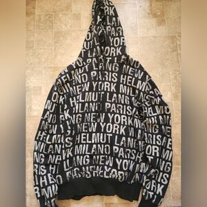 HELMUT LANG HOODIE SIZE SMALL